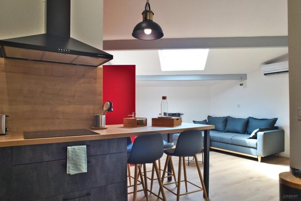 T2 Chaleureux Au Centre De Castelnaudary Appartement Buitenkant foto
